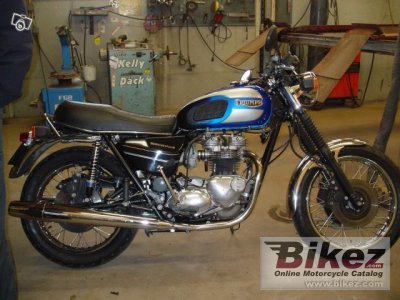 1987 triumph bonneville photo
